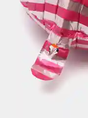 Розовый воздушный фольгированный шар "С Днем рождения"