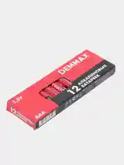 Батарейки АА, ААА мизинчиковые, пальчиковые, алкалиновые 12 штук, Demmax