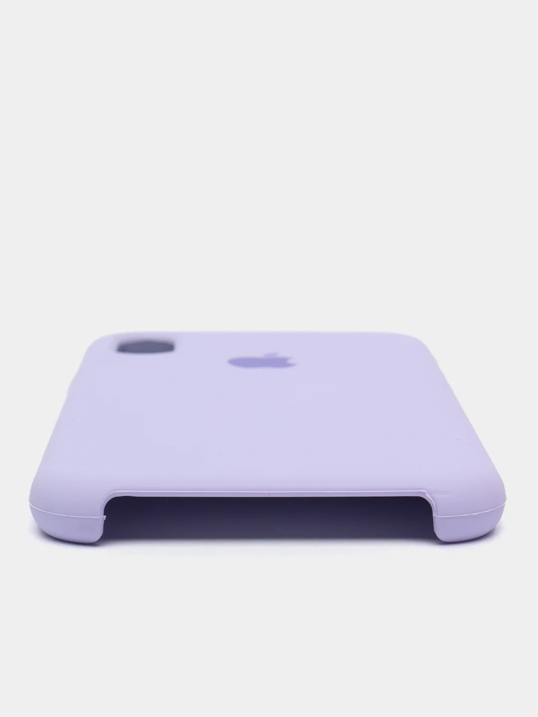 Лавандовый чехол силиконовый для iPhone X/XS (Айфон)