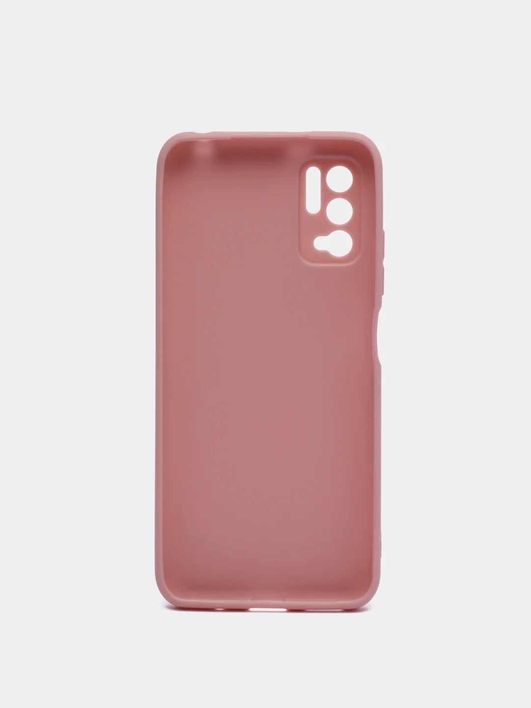 Коралловый чехол силиконовый Xiaomi Redmi Note 10T / POCO M3 Pro, матовый, цветной