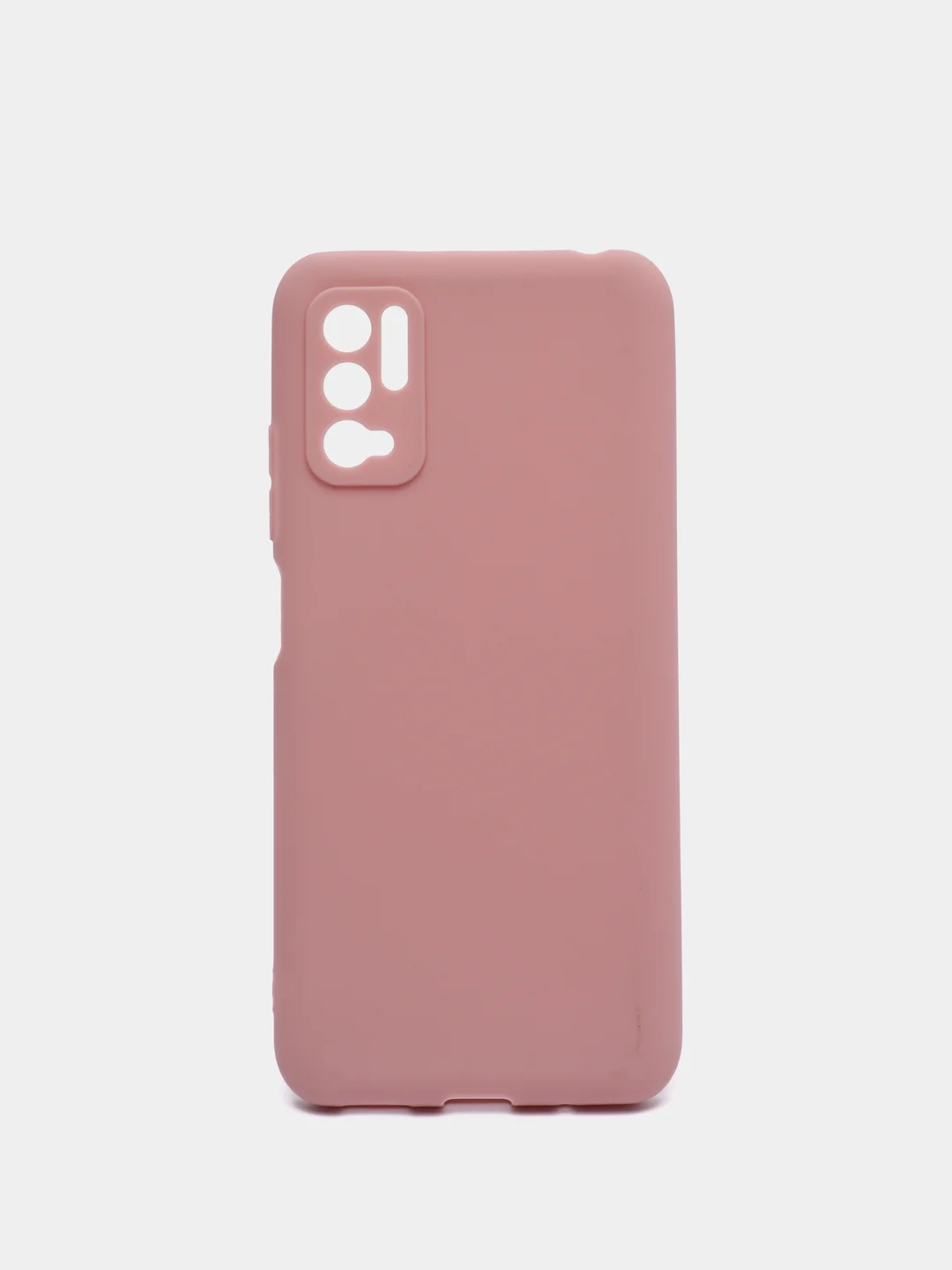 Коралловый чехол силиконовый Xiaomi Redmi Note 10T / POCO M3 Pro, матовый, цветной