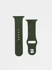 Зеленый силиконовый ремешок для Apple Watch   38/40 42/44