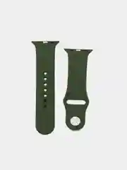 Зеленый силиконовый ремешок для Apple Watch   38/40 42/44