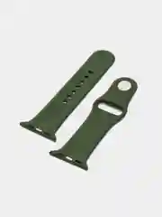 Зеленый силиконовый ремешок для Apple Watch   38/40 42/44