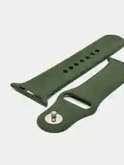 Зеленый силиконовый ремешок для Apple Watch   38/40 42/44