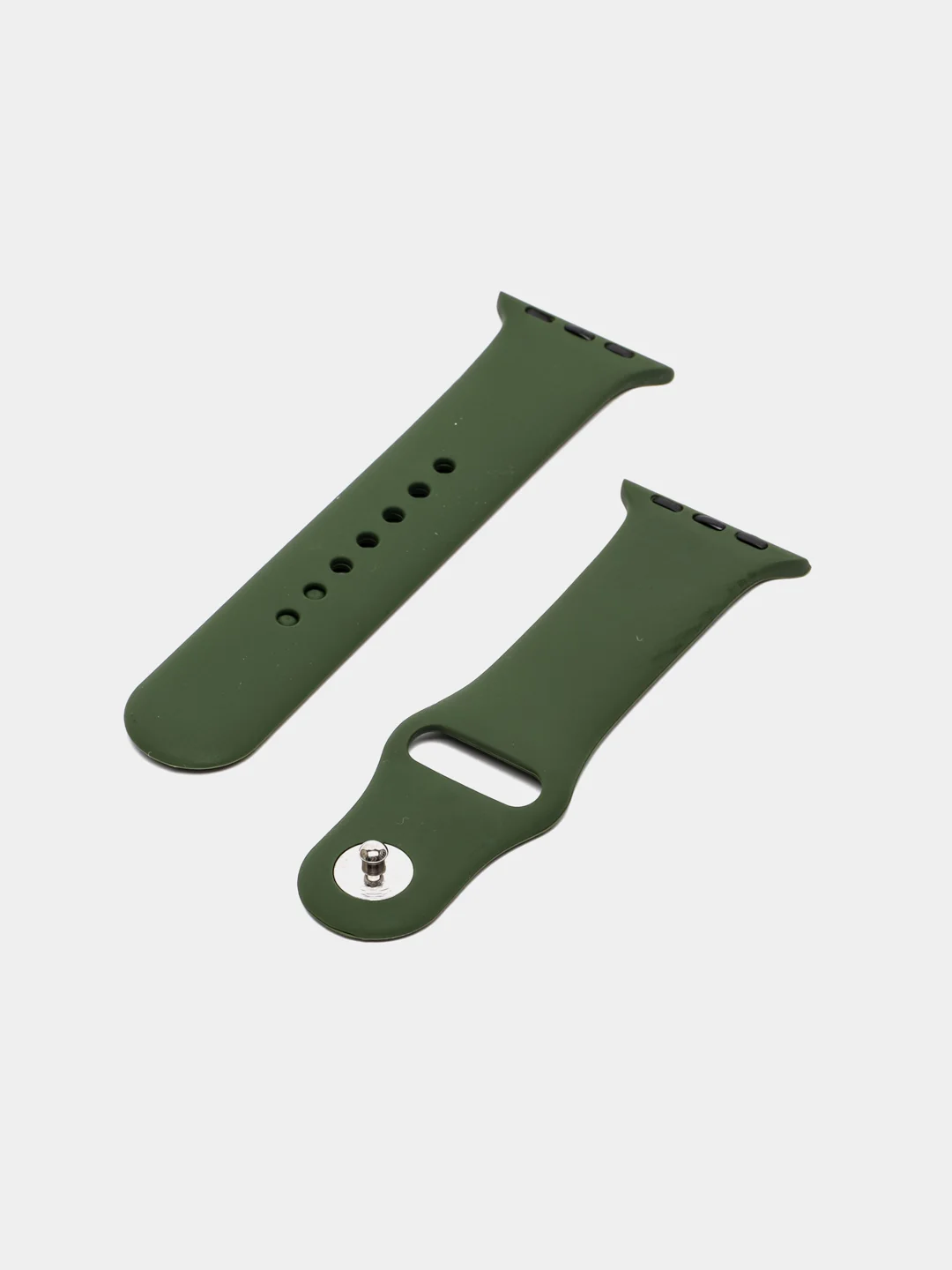Зеленый силиконовый ремешок для Apple Watch   38/40 42/44