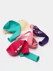 Фуксия шарики воздушные хвалебные для подруги "Комплименты для девушки"