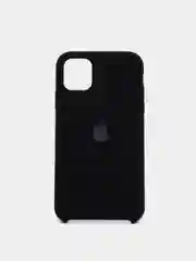 Черный чехол Silicone Case для iPhone 11