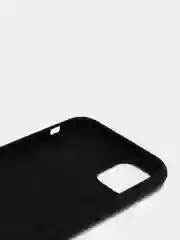 Черный чехол Silicone Case для iPhone 11