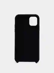 Черный чехол Silicone Case для iPhone 11