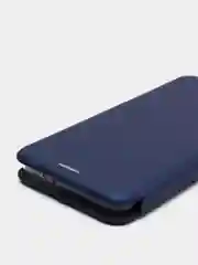 Темно-синий чехол-книжка для Samsung Galaxy S21