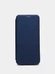 Темно-синий чехол-книжка для Samsung Galaxy S21