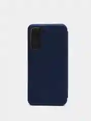 Темно-синий чехол-книжка для Samsung Galaxy S21