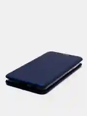 Темно-синий чехол-книжка для Samsung Galaxy S21