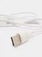 Белый usb-кабель Borofone BX43 для зарядки и передачи данных Lightning/Micro USB/Type-C, 3A, 1 м