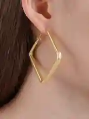 Лимонный серьги женские