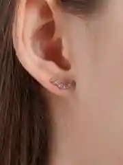 Хром серьги женские