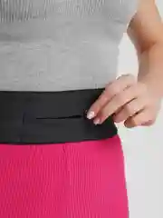 Черный сумка спортивная на пояс, для фитнеса и бега, поясная сумка на пояс бананка для бега