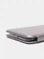 Серебряный чехол-книжка для Huawei Honor 10 Lite/ P Smart 2019