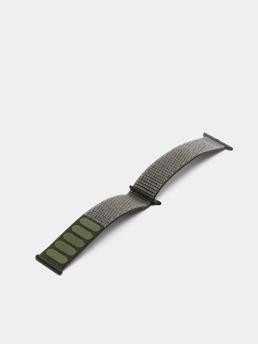 Хром нейлоновый тканевый ремешок "Альпийская петля" для смарт-часов Apple Watch