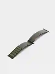 Хром нейлоновый тканевый ремешок "Альпийская петля" для смарт-часов Apple Watch