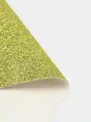 Оливковый кожзам с мелкими блестками, 20 х 30 см