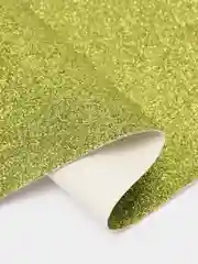Оливковый кожзам с мелкими блестками, 20 х 30 см