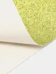 Оливковый кожзам с мелкими блестками, 20 х 30 см