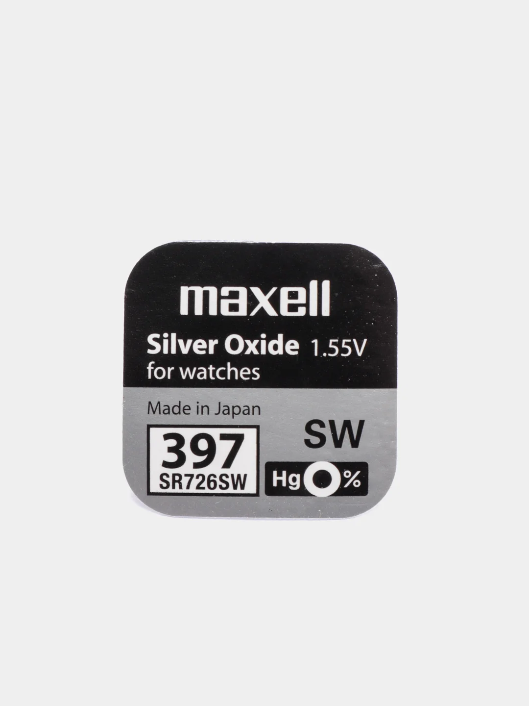 Батарейка для часов Maxell 397 (SR726SW)