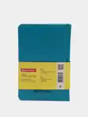 Голубой ежедневник "Rainbow" недатированный, А6, BRAUBERG , 136 л.