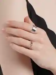 Кольца бабочки, набор из 6 штук