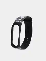 Терракотовый силиконовый ремешок с принтом для Xiaomi Mi Band 7 / 3 / 4 / 5 / 6
