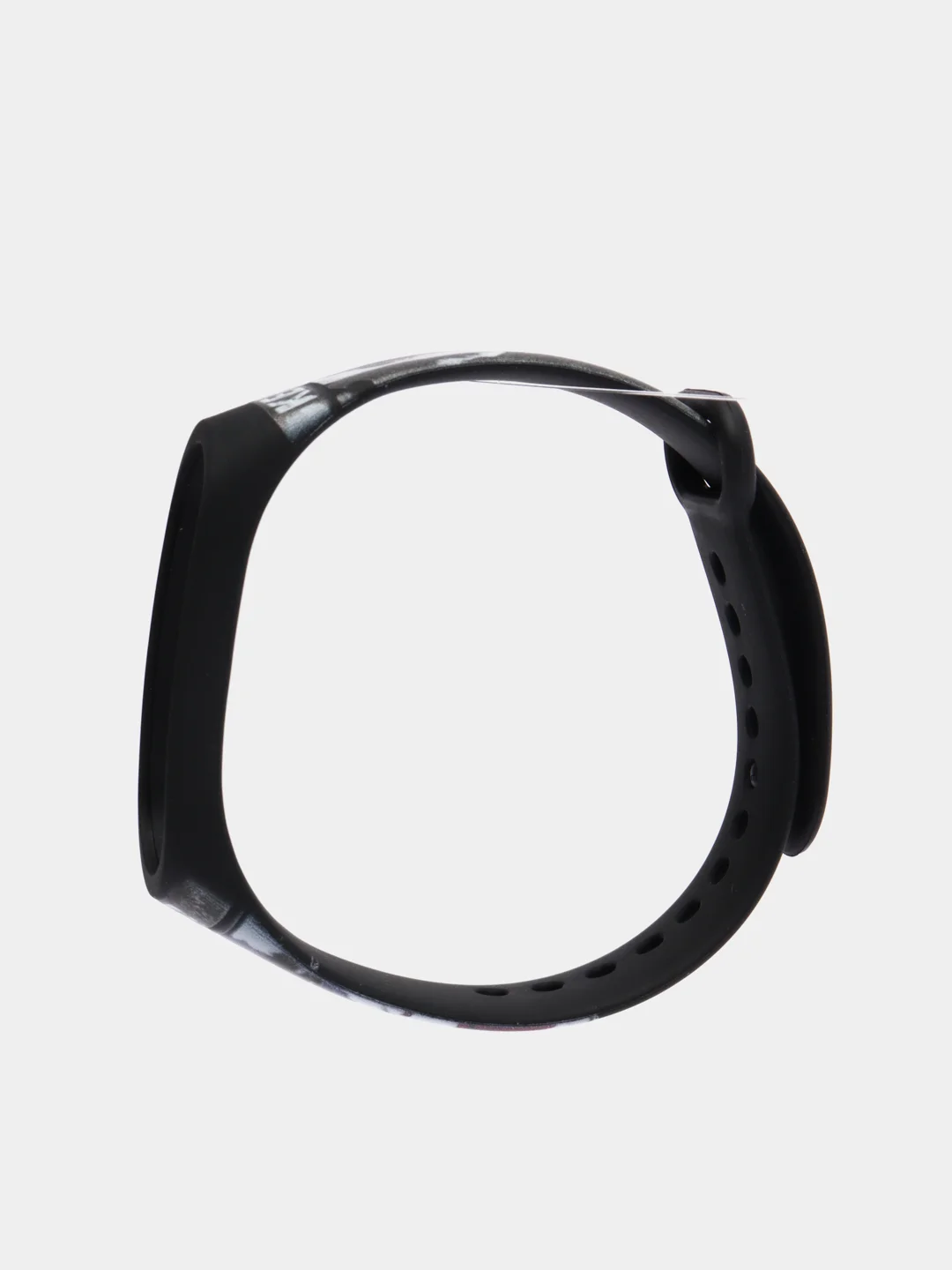 Терракотовый силиконовый ремешок с принтом для Xiaomi Mi Band 7 / 3 / 4 / 5 / 6