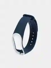 Темно-синий силиконовый ремешок для фитнес-браслетов Xiaomi Mi Band 3/4