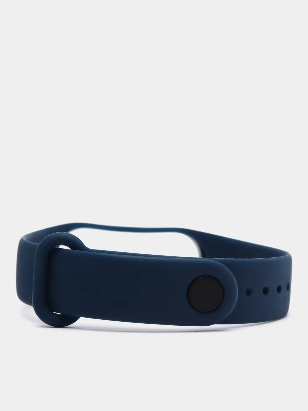 Темно-синий силиконовый ремешок для фитнес-браслетов Xiaomi Mi Band 3/4