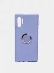 Лавандовый чехол с кольцом-держателем для Samsung Galaxy Note 10, 10 Pro, 10 Lite, A81