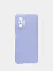 Лавандовый чехол силиконовый Silicone Cover для Xiaomi Redmi Note 10 Pro, Сяоми Редми Нот 10 Про