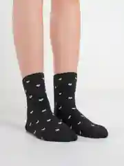 Черный женские махровые носки от DMDBS