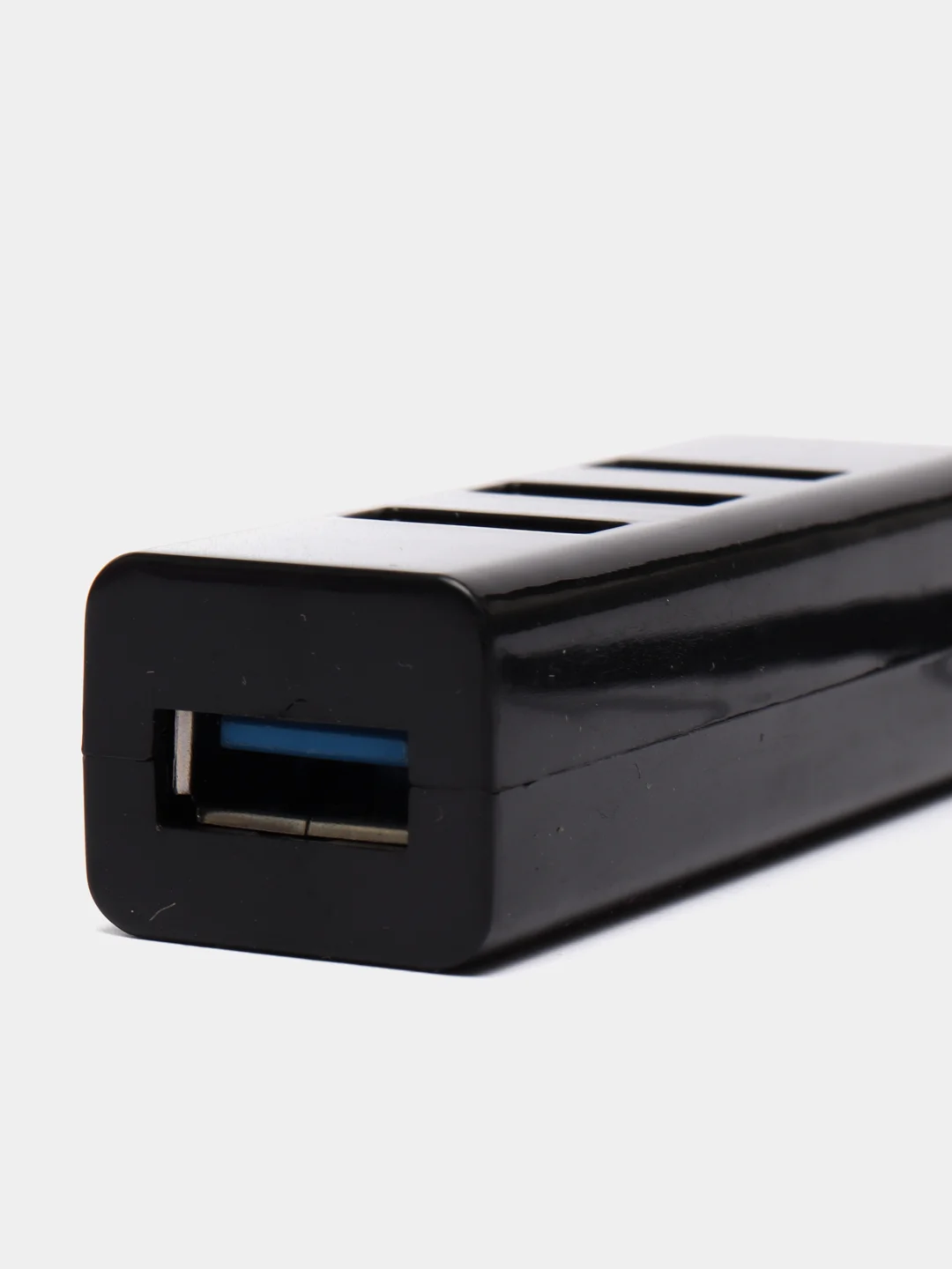 Черный разветвитель USB Hub Type-C 3.1, с 4 портами
