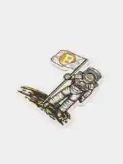 Бирюзовый стикеры, наклейки - Биткоин