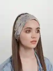 Молочный повязка на голову летняя