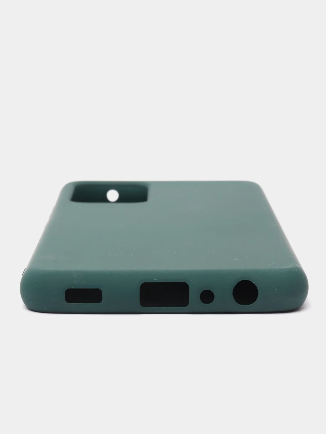 Зеленый чехол Silicone Case для Samsung Galaxy A72