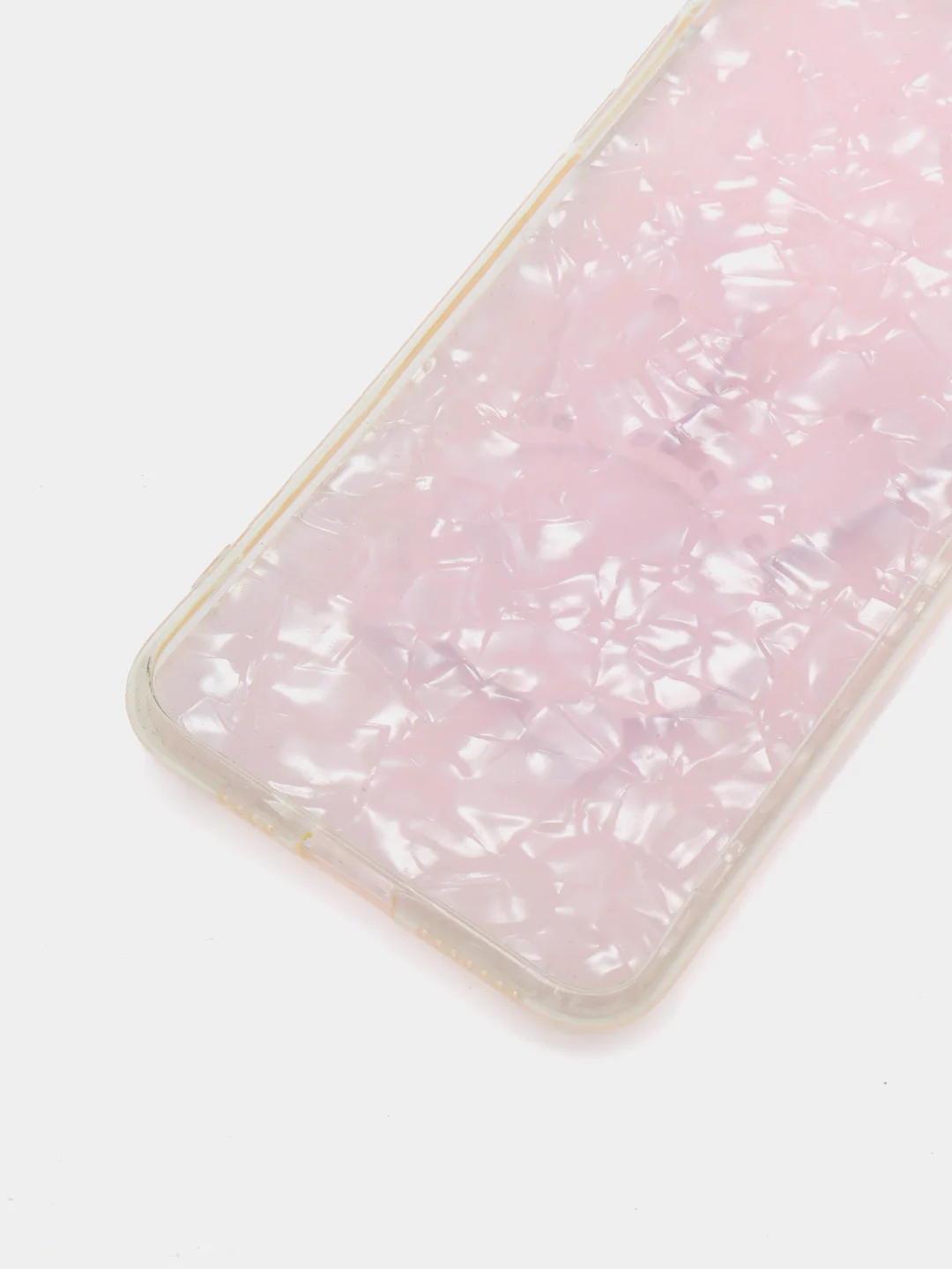 Конфетный apple iPhone Xs Max чехол пластиковый под мрамор Заяц