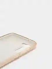 Золотой чехол блестящий для Samsung Galaxy S21FE, накладка c блёстками для Самсунг S21 FE
