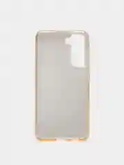 Золотой чехол блестящий для Samsung Galaxy S21FE, накладка c блёстками для Самсунг S21 FE