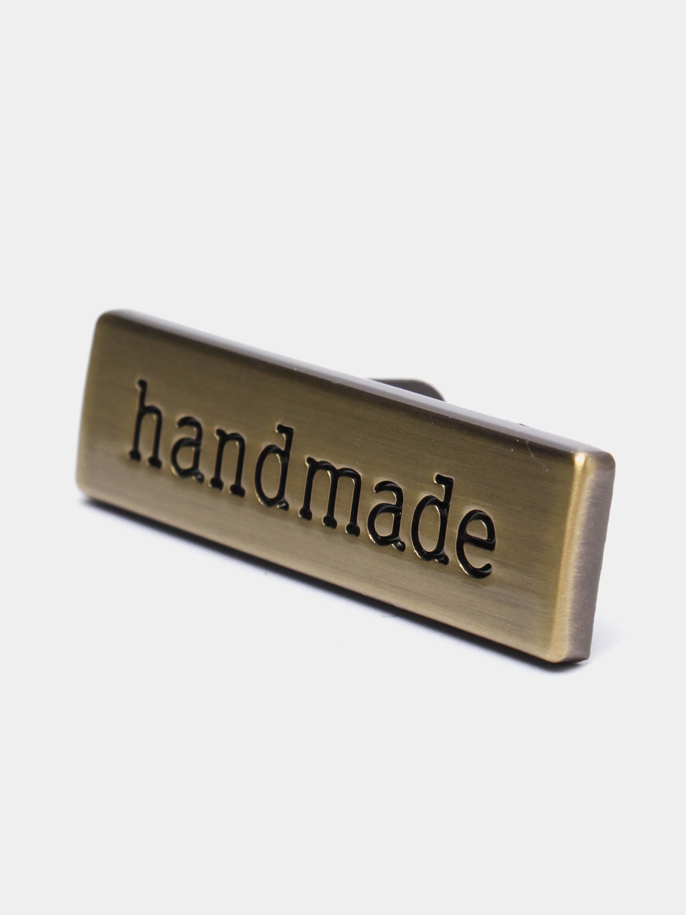 Лейбл "Handmade"  зеркальный