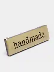 Лейбл "Handmade"  зеркальный