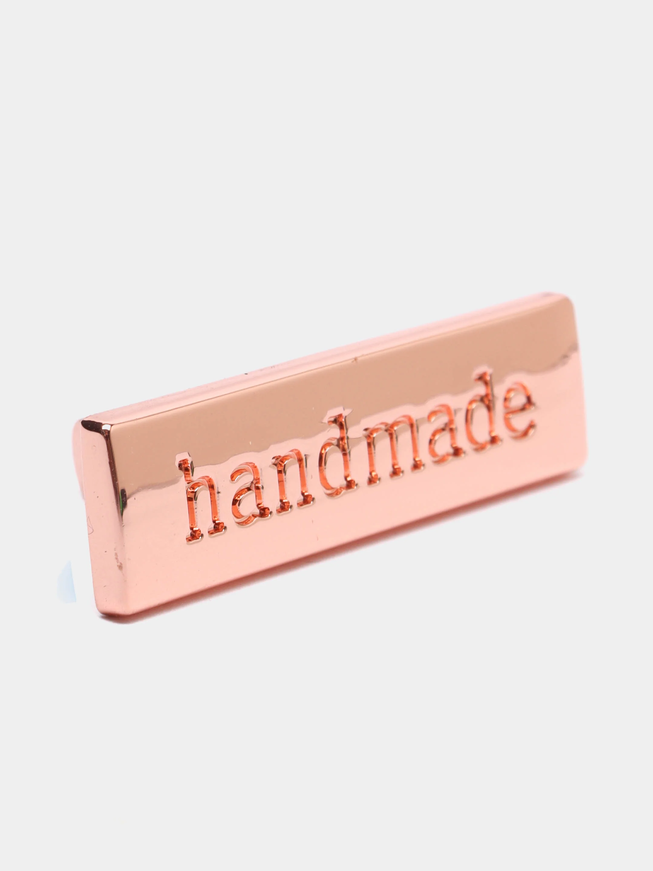 Лейбл "Handmade"  зеркальный