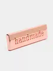 Лейбл "Handmade"  зеркальный