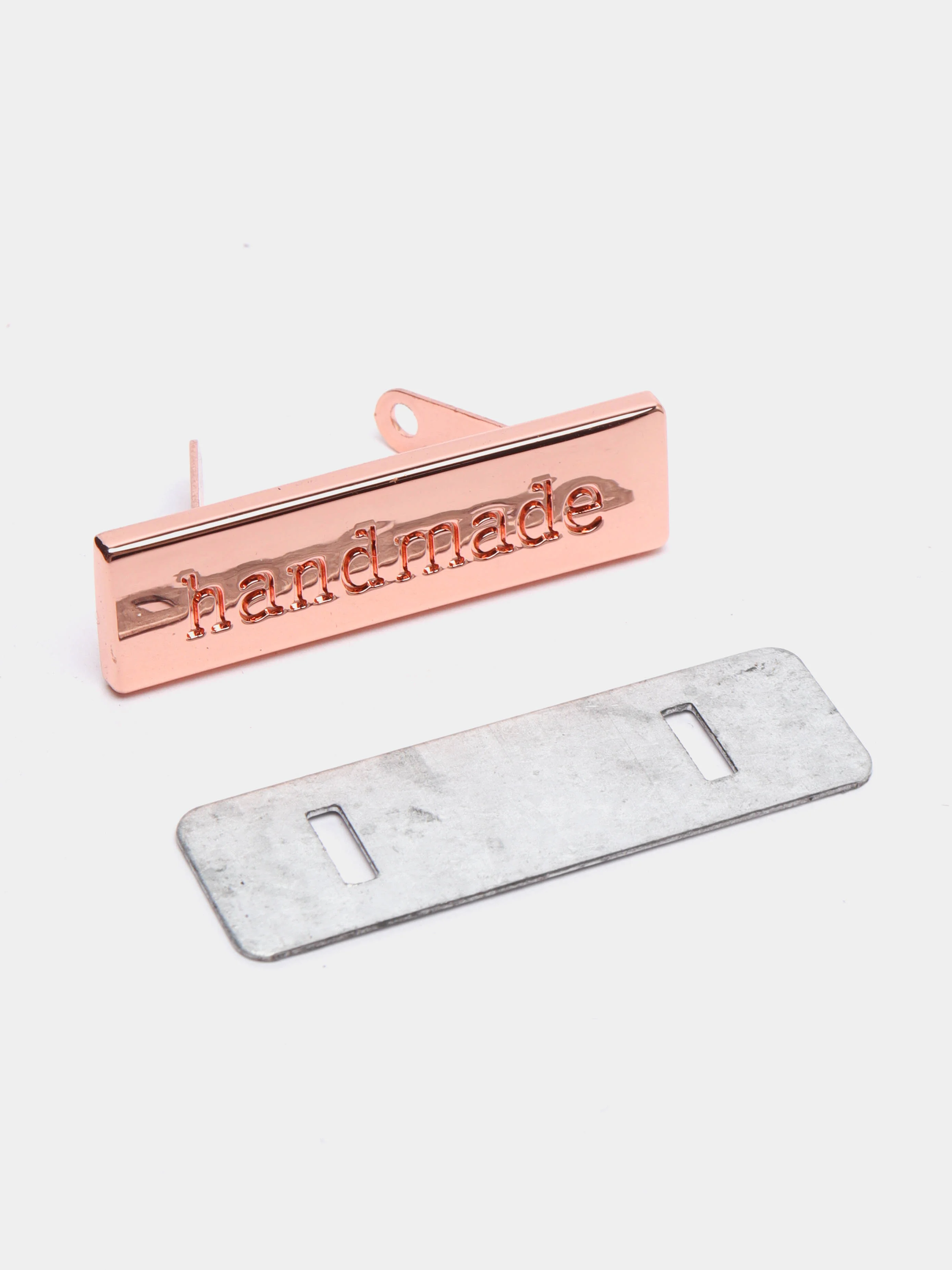 Лейбл "Handmade"  зеркальный